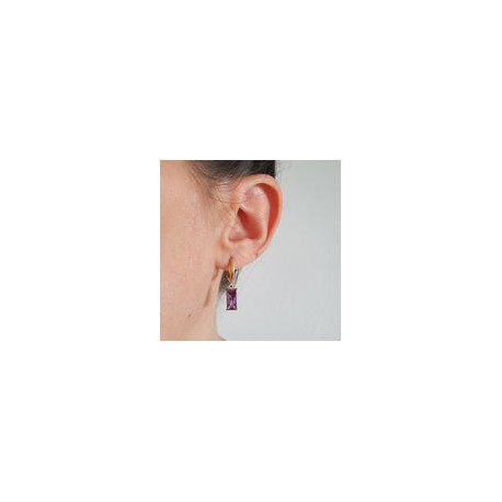 Aretes Violeta