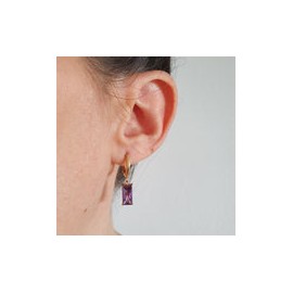 Aretes Violeta